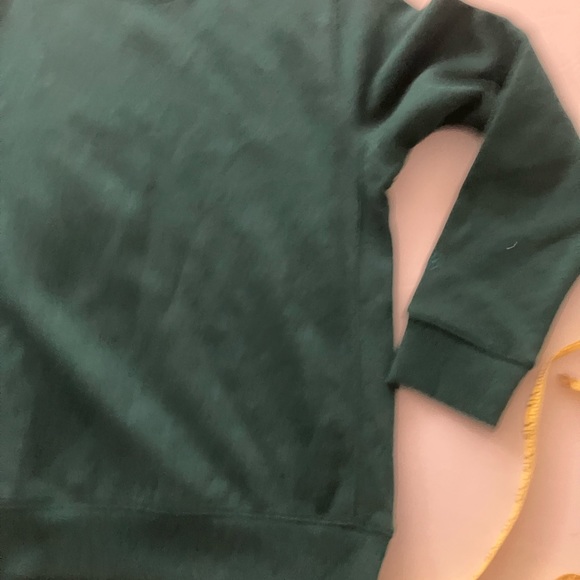 Vrst green fleece pullover sweater and shorts set size small - Picture 8 of 12